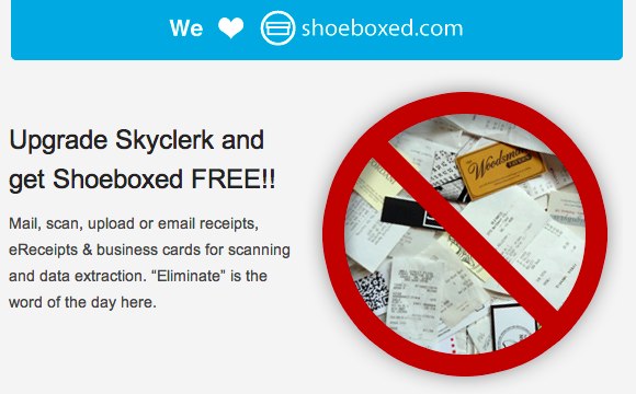 Skyclerk and Shoeboxed